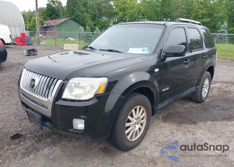 2008 Mercury Mariner Premier из США, поврежденный, VIN 4M2CU97148KJ47971